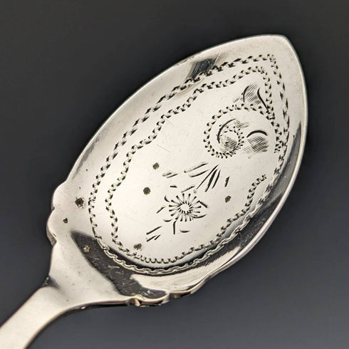 British vintage silver plate dessert cutlery set white butterfly shell handle